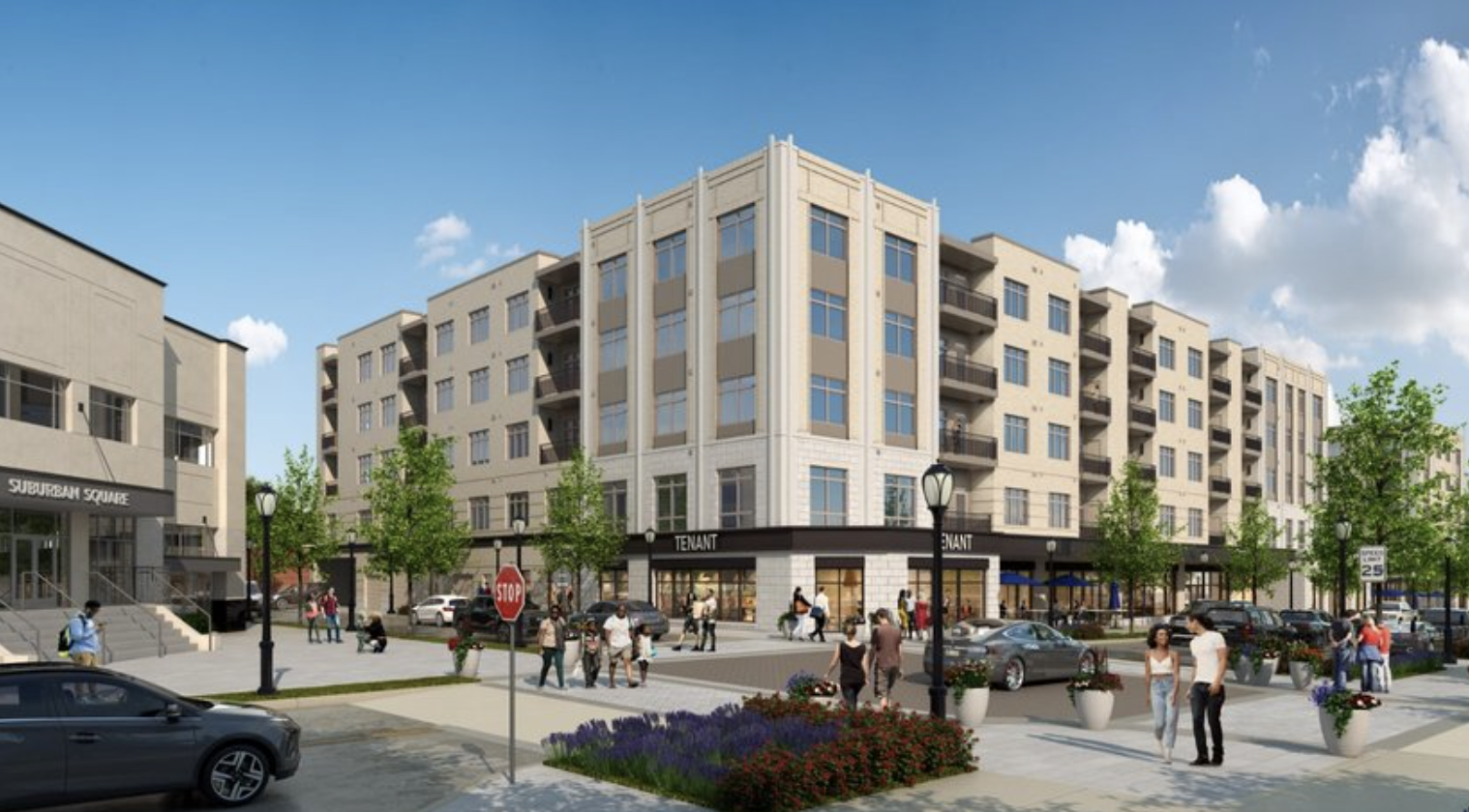 费郊大型户外购物中心Suburban Square将在2025年入驻7家新店